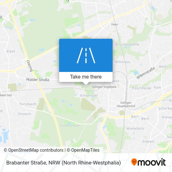 Brabanter Straße map