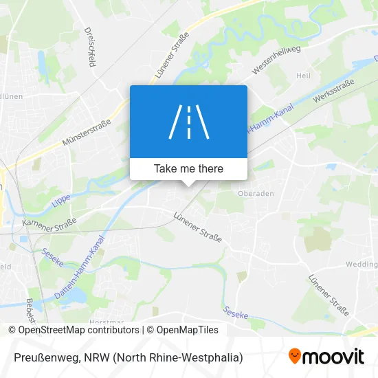 Карта Preußenweg