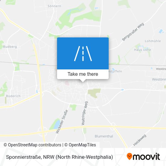 Sponnierstraße map