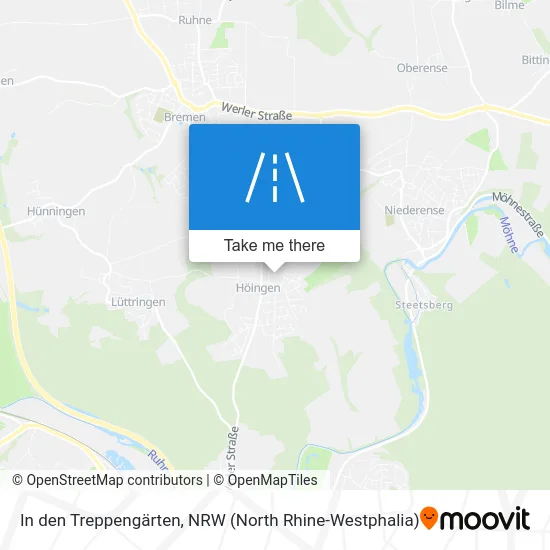 In den Treppengärten map