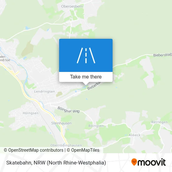 Карта Skatebahn