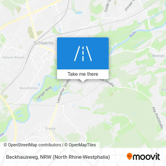 Beckhausweg map