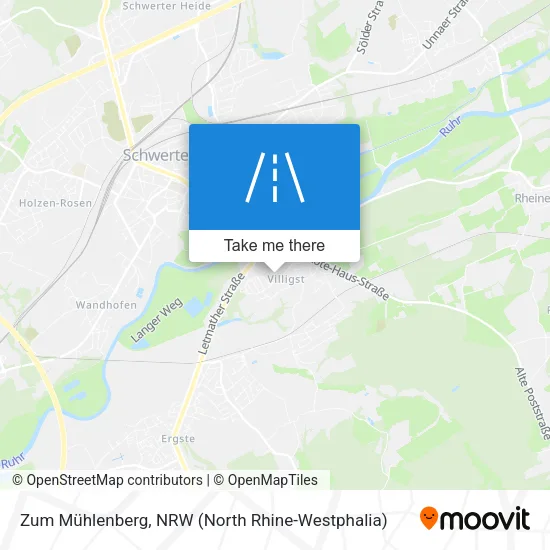 Карта Zum Mühlenberg