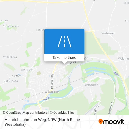 Heinrich-Luhmann-Weg map