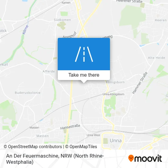 An Der Feuermaschine map