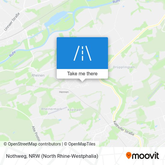 Nothweg map