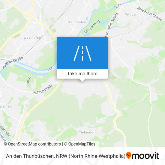 Карта An den Thunbüschen