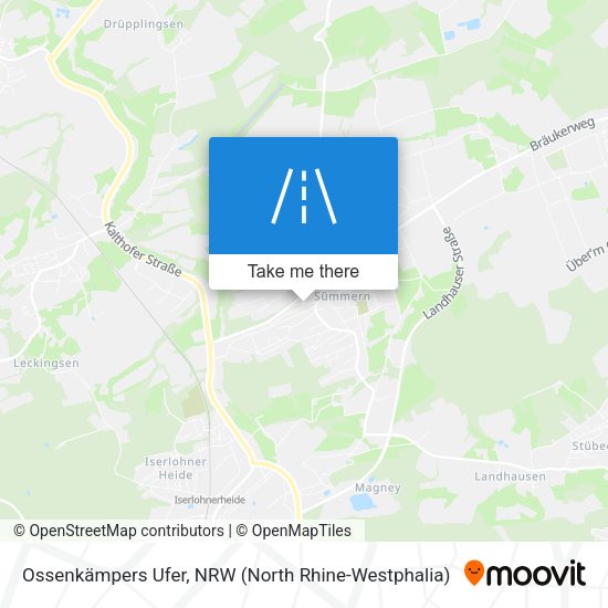 Ossenkämpers Ufer map