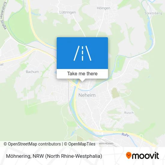 Карта Möhnering