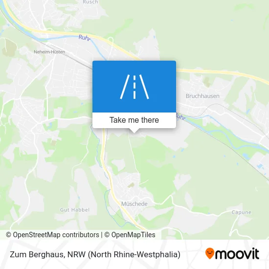 Карта Zum Berghaus