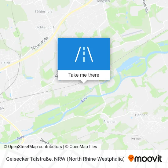 Geisecker Talstraße map