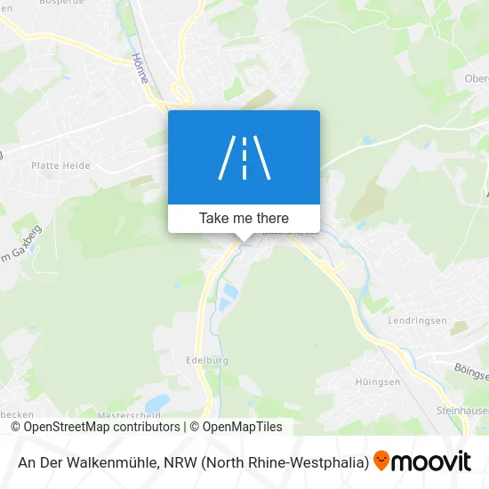 An Der Walkenmühle map