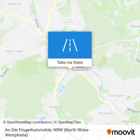 An Der Fingerhutsmühle map