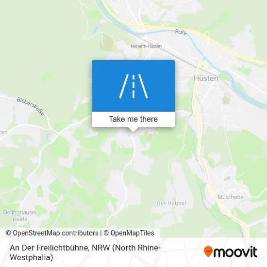 An Der Freilichtbühne map