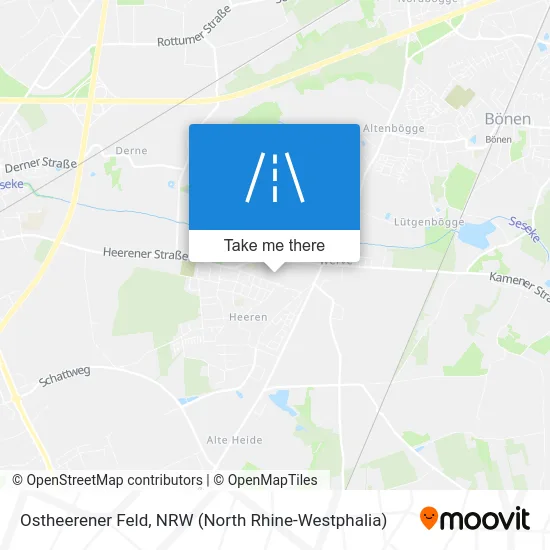 Карта Ostheerener Feld