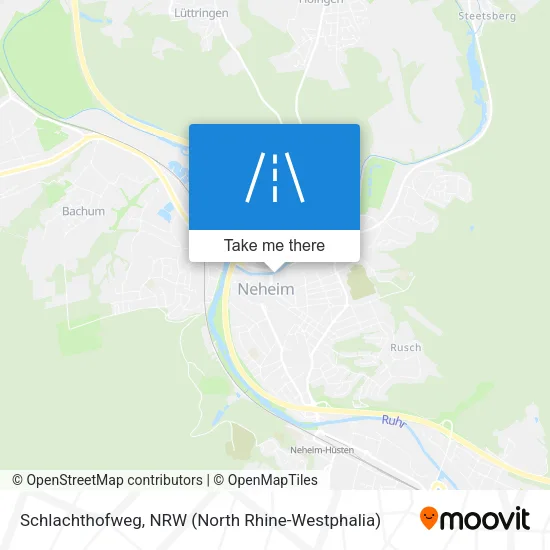 Карта Schlachthofweg