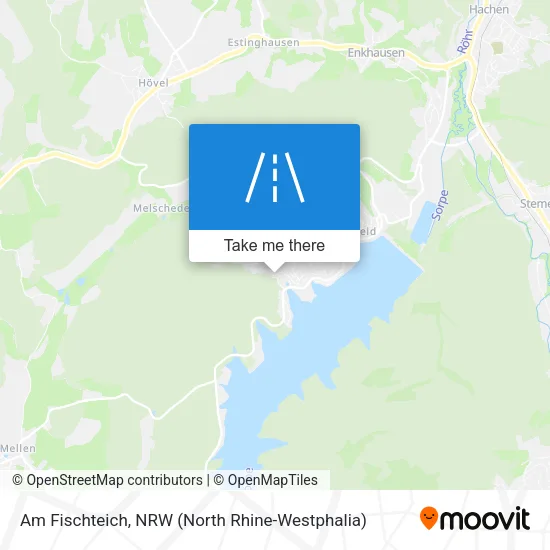 Am Fischteich map