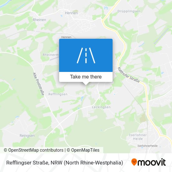 Refflingser Straße map