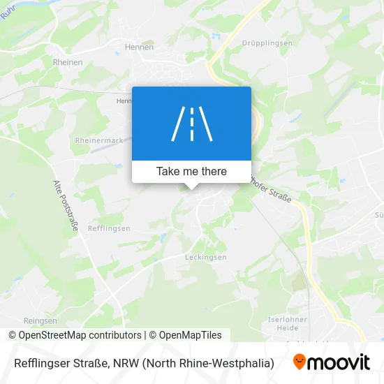 Refflingser Straße map