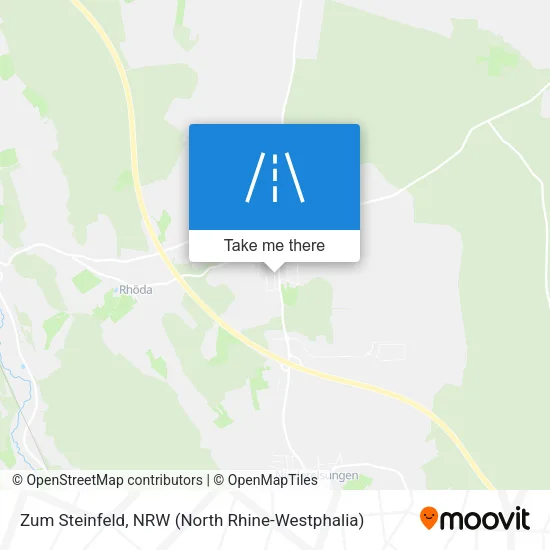 Карта Zum Steinfeld
