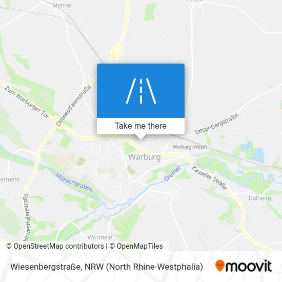 Wiesenbergstraße map