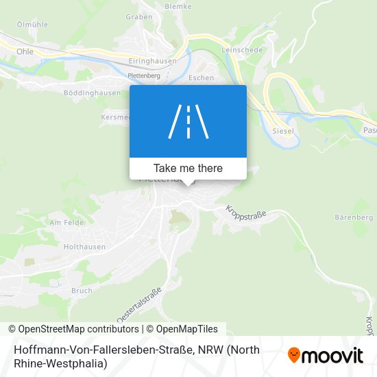 Hoffmann-Von-Fallersleben-Straße map