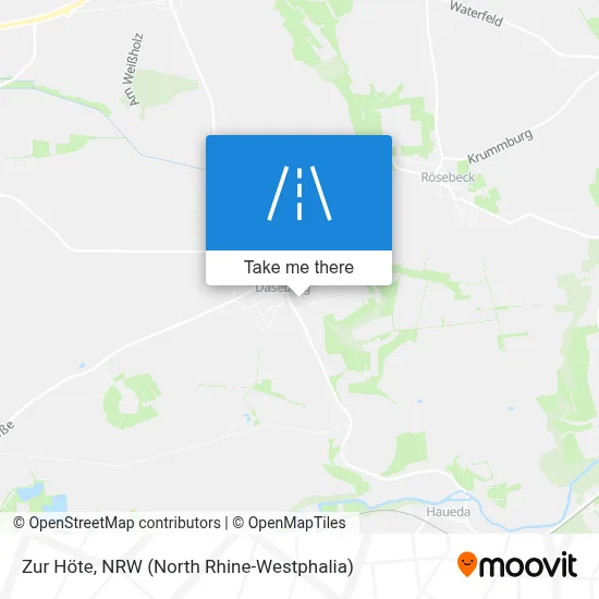 Zur Höte map