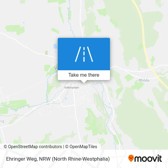 Карта Ehringer Weg