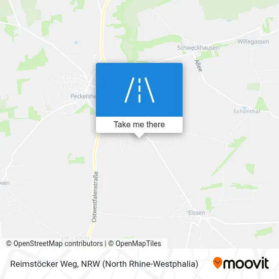 Reimstöcker Weg map