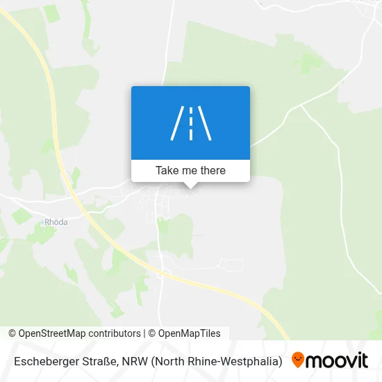 Escheberger Straße map
