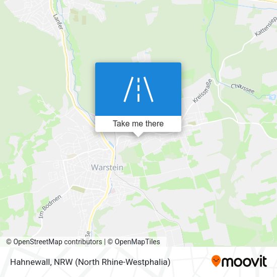 Hahnewall map