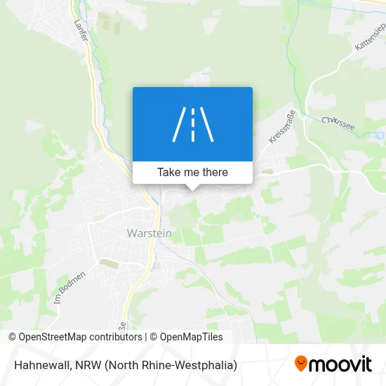 Hahnewall map