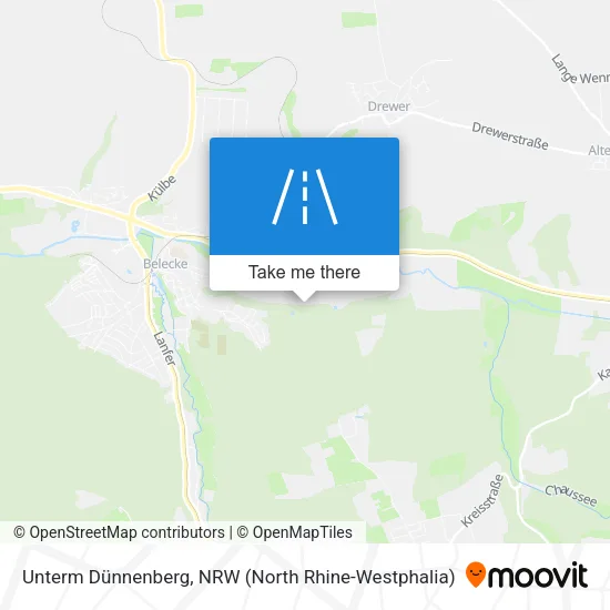 Карта Unterm Dünnenberg