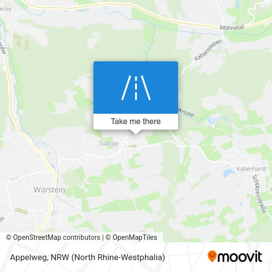 Карта Appelweg