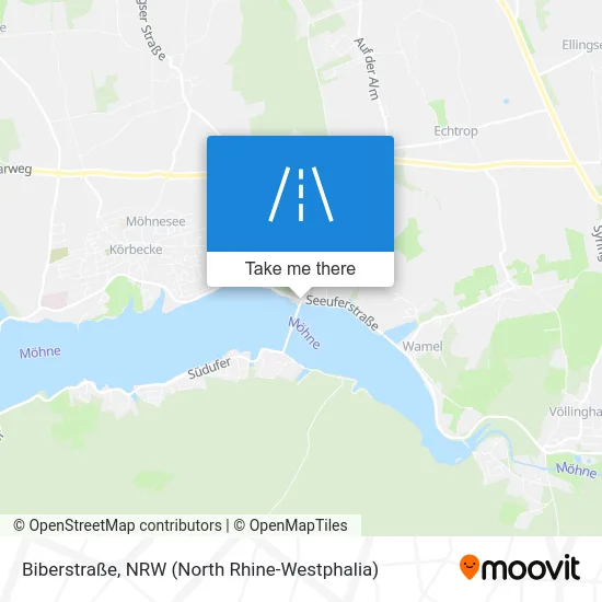 Biberstraße map