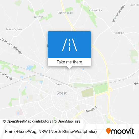 Карта Franz-Haas-Weg