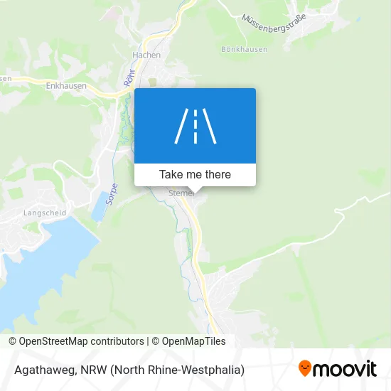 Карта Agathaweg