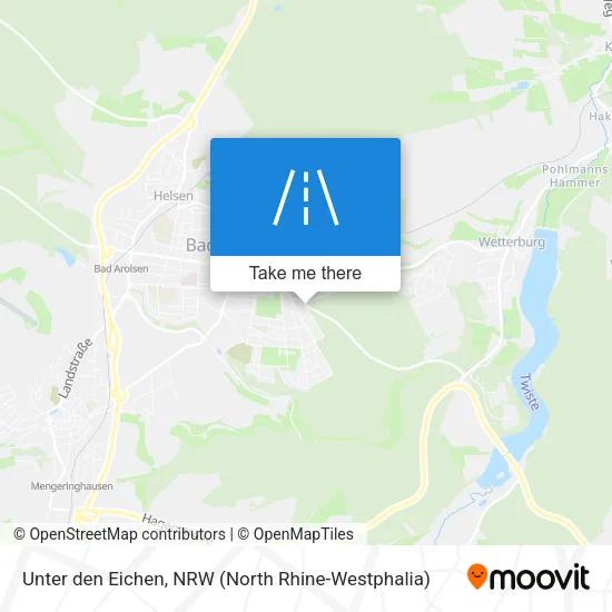 Карта Unter den Eichen