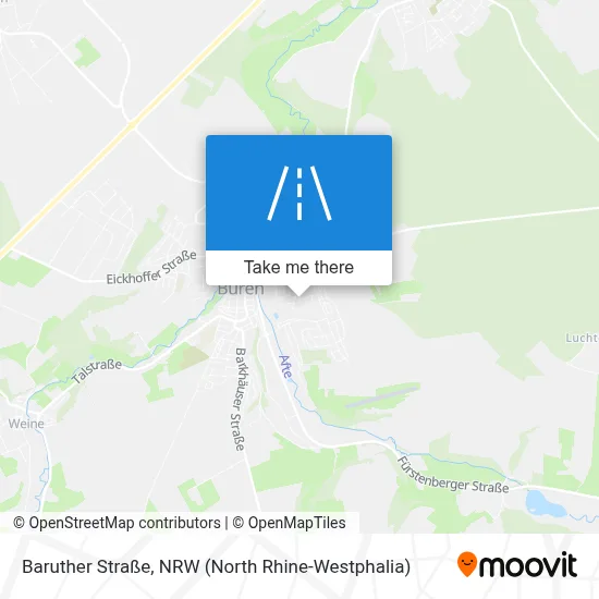 Baruther Straße map