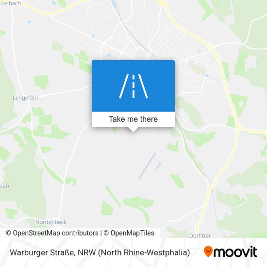Warburger Straße map