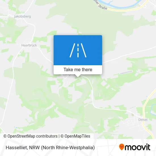 Карта Hasselliet