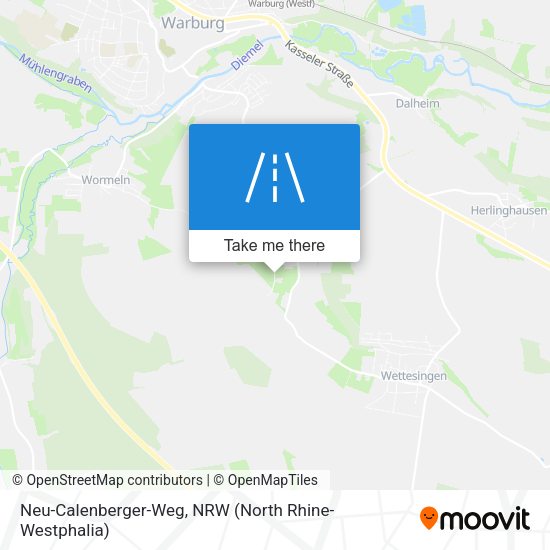 Neu-Calenberger-Weg map