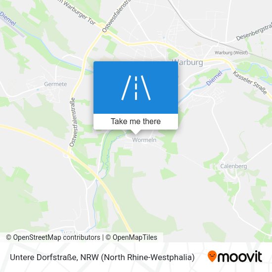 Untere Dorfstraße map