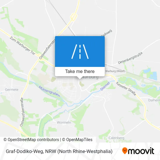 Карта Graf-Dodiko-Weg