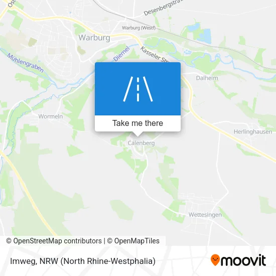 Карта Imweg