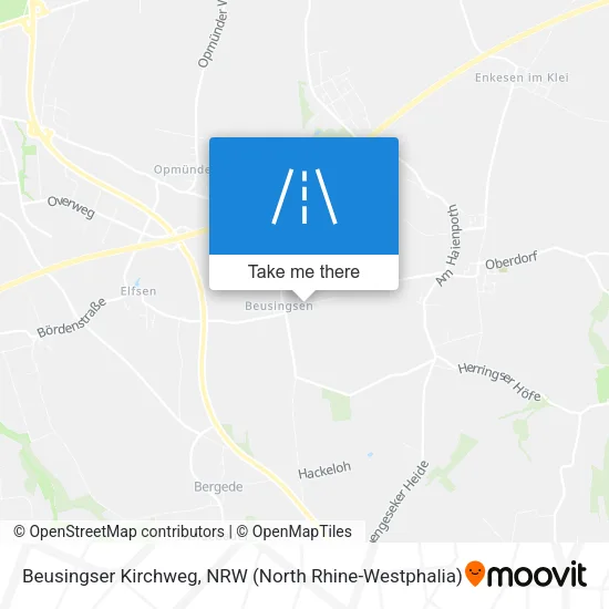 Карта Beusingser Kirchweg