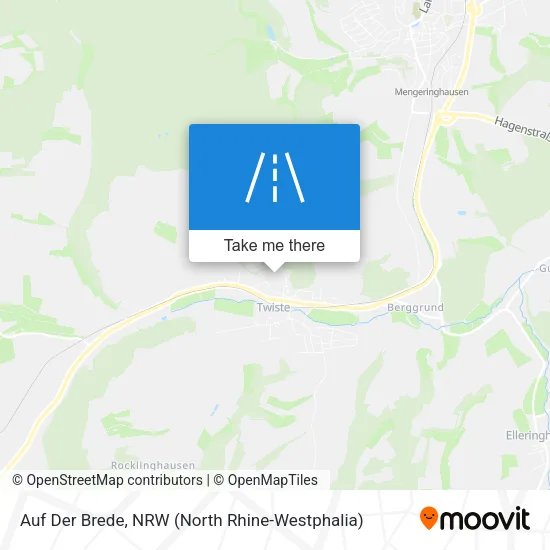 Карта Auf Der Brede
