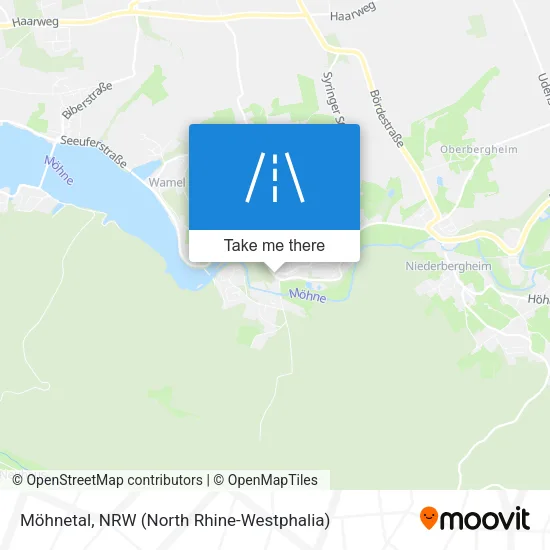 Карта Möhnetal