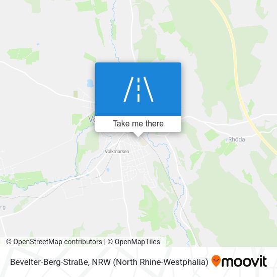 Bevelter-Berg-Straße map