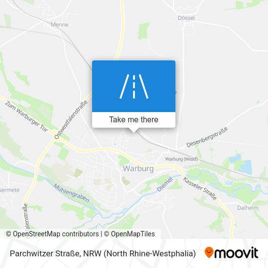 Parchwitzer Straße map